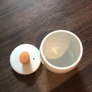 Microwave egg cooker and poacher